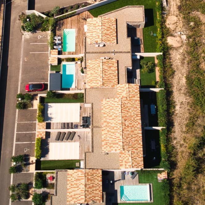 Villa Home Holiday A Cala Rossa レクシ エクステリア 写真